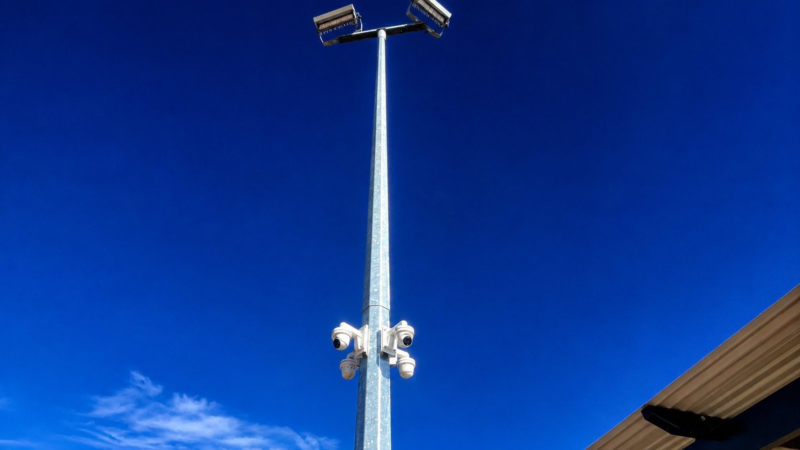 BHT Solutions CCTV camera pole installation